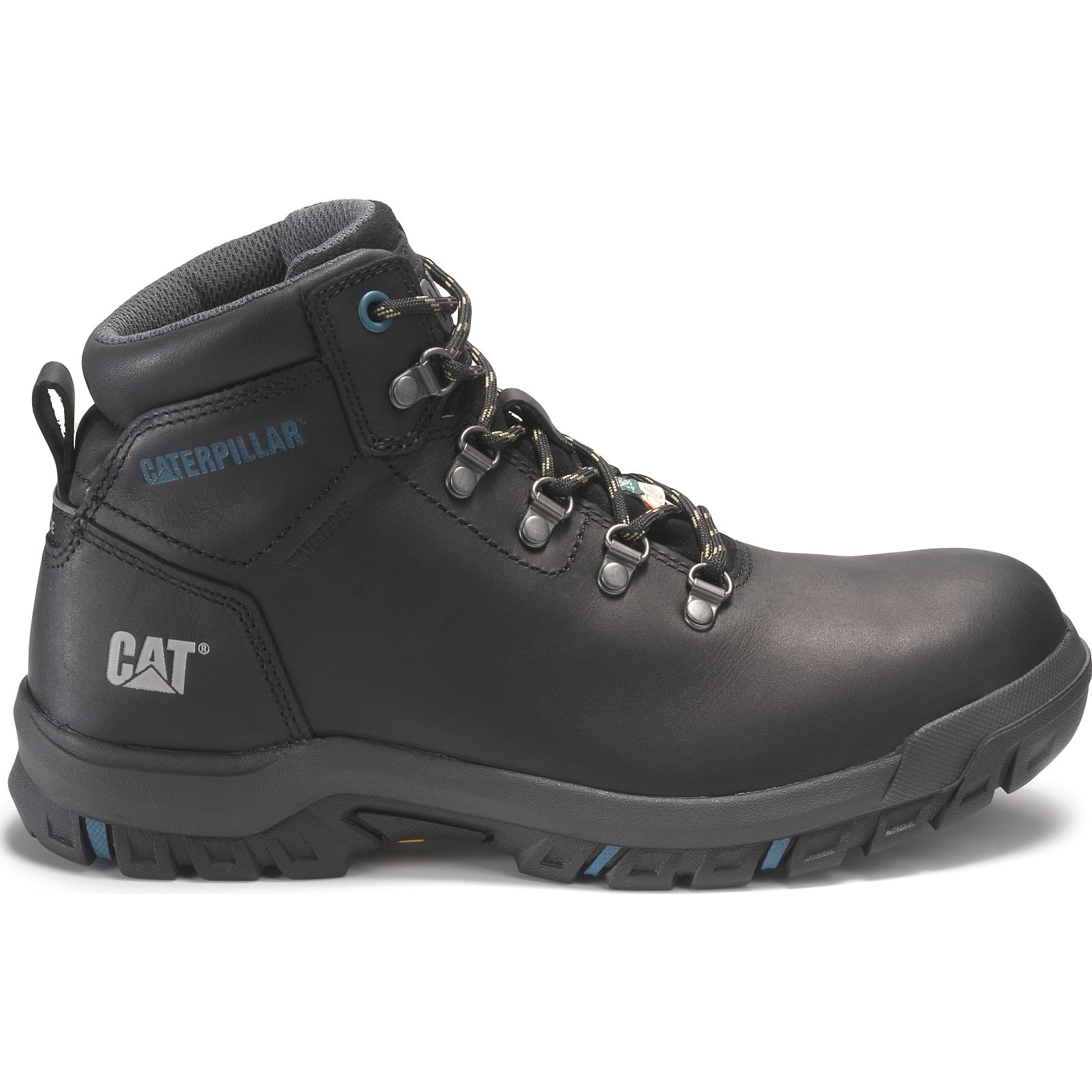 Caterpillar Boots South Africa - Cat Women's Mae St Waterproof Csa Work Boots Black QV8196374